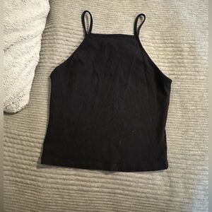 Black Sleeveless Top